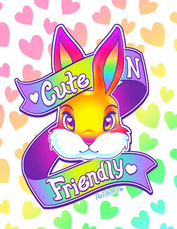 Cute N Friendly Print